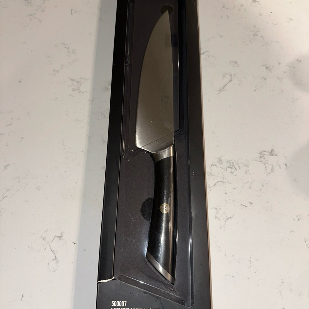 Cangshan ELBERT Series German Steel Forged Chef's Knives (Black, 8-Inch)